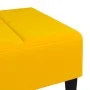 Reposapiés de terciopelo amarillo 78x56x32 cm by , Ottomans - Ref: Foro24-337765, Price: 57,46 €, Discount: %