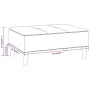 Reposapiés de terciopelo amarillo 78x56x32 cm by , Ottomans - Ref: Foro24-337765, Price: 57,46 €, Discount: %
