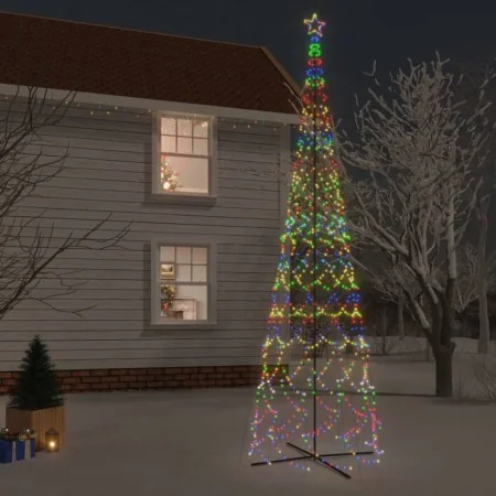 Árbol de Navidad cónico 3000 LED de colores 230x800 cm by , Christmas trees - Ref: Foro24-343516, Price: 155,46 €, Discount: %