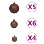 Árbol de Navidad preiluminado con luces y bolas azul 120 cm by , Christmas trees - Ref: Foro24-3077507, Price: 48,90 €, Disco...