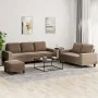 Juego de sofás 3 piezas tela marrón von , Sofas - Ref: Foro24-3201909, Preis: 579,18 €, Rabatt: %