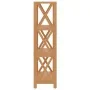 Estantería de 4 niveles madera maciza de roble 80x30x112 cm by , Bookcases and shelves - Ref: Foro24-353811, Price: 121,87 €,...