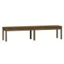 Gartenbank aus massivem Kiefernholz, honigbraun, 203,5 x 44 x 45 cm von vidaXL, Gartenbänke - Ref: Foro24-824021, Preis: 82,8...