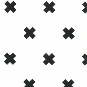 Noordwand Papel de pared Fabulous World Cross blanco y negro von , Bemaltes Papier - Ref: Foro24-422682, Preis: 31,24 €, Raba...