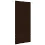 Toldo pantalla para balcón tela oxford marrón 120x240 cm by , Umbrellas - Ref: Foro24-148560, Price: 29,94 €, Discount: %