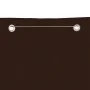 Toldo pantalla para balcón tela oxford marrón 120x240 cm by , Umbrellas - Ref: Foro24-148560, Price: 29,94 €, Discount: %