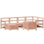 Juego de sofás de jardín 7 pzas madera maciza de abeto Douglas by , Garden sets - Ref: Foro24-3250986, Price: 449,43 €, Disco...