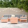 Juego de sofás de jardín 7 pzas madera maciza de abeto Douglas by , Garden sets - Ref: Foro24-3250986, Price: 449,43 €, Disco...