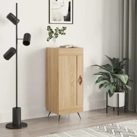 Aparador madera contrachapada color roble Sonoma 34,5x34x90 cm by , Sideboards - Ref: Foro24-830415, Price: 64,51 €, Discount: %