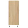 Aparador madera contrachapada color roble Sonoma 34,5x34x90 cm von , Sideboards - Ref: Foro24-830415, Preis: 64,51 €, Rabatt: %