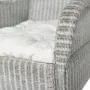 Sofá con cojín ratán natural y lino gris von , Sofas - Ref: Foro24-325464, Preis: 250,14 €, Rabatt: %
