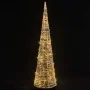Pirámide decorativa cono acrílico luces LED blanco cálido 120cm von , Weihnachtsbeleuchtung - Ref: Foro24-329805, Preis: 80,5...