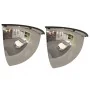 Espejos de tráfico 2 uds cuarto combado acrílico Ø80 cm by , Road and traffic signs - Ref: Foro24-153082, Price: 82,68 €, Dis...