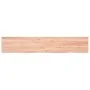 Estante pared madera roble tratada marrón claro 160x30x(2-4) cm von , Regale und Regale - Ref: Foro24-363708, Preis: 78,40 €,...