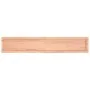 Estante pared madera roble tratada marrón claro 160x30x(2-4) cm von , Regale und Regale - Ref: Foro24-363708, Preis: 78,40 €,...