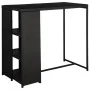Set comedor de jardín 5 piezas y cojines ratán sintético negro von , Gartensets - Ref: Foro24-44177, Preis: 319,82 €, Rabatt: %