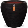 Capi Jarrón Nature Rib cónico negro 42x38 cm KBLR362 von , Töpfe und Pflanzgefäße - Ref: Foro24-424214, Preis: 78,36 €, Rabat...