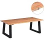 vidaXl Mesa de centro madera maciza de acacia 110x60x40 cm by , Coffee table - Ref: Foro24-244996, Price: 170,72 €, Discount: %