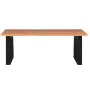 vidaXl Mesa de centro madera maciza de acacia 110x60x40 cm by , Coffee table - Ref: Foro24-244996, Price: 170,72 €, Discount: %