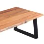 vidaXl Mesa de centro madera maciza de acacia 110x60x40 cm by , Coffee table - Ref: Foro24-244996, Price: 170,72 €, Discount: %