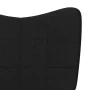 Sillón de relax de tela negro de , Sillones - Ref: Foro24-327947, Precio: 113,87 €, Descuento: %