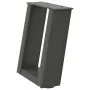 Patas de mesa centro forma U 2uds acero antracita 30x(30-31) cm de , Patas para mesas - Ref: Foro24-4012738, Precio: 54,60 €,...