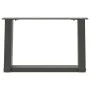 Patas de mesa centro forma U 2uds acero antracita 50x(30-31) cm by , Table legs - Ref: Foro24-4012746, Price: 63,23 €, Discou...
