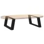 Patas de mesa de centro forma U 2uds acero negro 70x(30-31) cm by , Table legs - Ref: Foro24-4012752, Price: 73,93 €, Discoun...