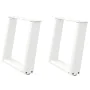 Patas de mesa de centro forma U 2uds acero blanco 50x(42-43) cm von , Tischbeine - Ref: Foro24-4012765, Preis: 65,03 €, Rabat...