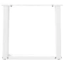 Patas de mesa de centro forma U 2uds acero blanco 50x(42-43) cm von , Tischbeine - Ref: Foro24-4012765, Preis: 65,03 €, Rabat...