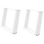 Patas de mesa de centro forma U 2uds acero blanco 70x(42-43) cm von , Tischbeine - Ref: Foro24-4012773, Preis: 78,01 €, Rabat...