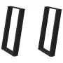 Patas para mesa comedor forma U 2uds acero negro 50x(72-73)cm de , Patas para mesas - Ref: Foro24-4012784, Precio: 82,84 €, D...