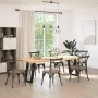 Patas para mesa comedor forma U 2uds acero negro 50x(72-73)cm de , Patas para mesas - Ref: Foro24-4012784, Precio: 82,84 €, D...