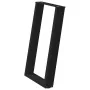 Patas para mesa comedor forma U 2uds acero negro 50x(72-73)cm de , Patas para mesas - Ref: Foro24-4012784, Precio: 82,84 €, D...