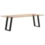 Patas para mesa comedor forma U 2uds acero negro 50x(72-73)cm de , Patas para mesas - Ref: Foro24-4012784, Precio: 82,84 €, D...