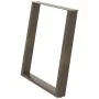 Patas para mesa comedor forma U 2uds acero natural 80x(72-73)cm von , Tischbeine - Ref: Foro24-4012799, Preis: 91,75 €, Rabat...