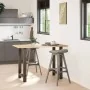 Patas para mesa de centro de acero natural 2 uds 60x(90-91) cm by , Table legs - Ref: Foro24-4013335, Price: 95,00 €, Discoun...