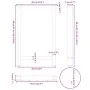 Patas para mesa de centro de acero natural 2 uds 60x(90-91) cm by , Table legs - Ref: Foro24-4013335, Price: 95,00 €, Discoun...