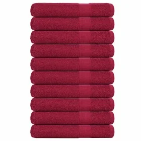 Toallas de sauna 10 uds 100% algodón burdeos 80x200 cm 360 gsm von , Handtücher - Ref: Foro24-136745, Preis: 105,29 €, Rabatt: %