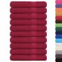 Toallas de sauna 10 uds 100% algodón burdeos 80x200 cm 360 gsm von , Handtücher - Ref: Foro24-136745, Preis: 105,29 €, Rabatt: %