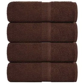 Toallas de jabón 4 uds marrón 30x30 cm 360 gsm 100% algodón by , Towels - Ref: Foro24-136753, Price: 15,74 €, Discount: %