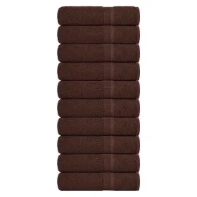 Toallas de baño 10 uds marrón 100x150 cm 360 gsm 100% algodón von , Handtücher - Ref: Foro24-136766, Preis: 100,36 €, Rabatt: %
