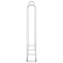 Leñero acero galvanizado 200x25x150 cm by , Firewood bags and holders - Ref: Foro24-4100705, Price: 30,40 €, Discount: %