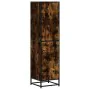 Aparador alto madera de ingeniería y metal 35,5x35x139 cm by , Sideboards - Ref: Foro24-849056, Price: 91,42 €, Discount: %
