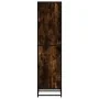 Aparador alto madera de ingeniería y metal 35,5x35x139 cm by , Sideboards - Ref: Foro24-849056, Price: 91,42 €, Discount: %