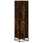 Aparador alto madera de ingeniería y metal 35,5x35x139 cm by , Sideboards - Ref: Foro24-849056, Price: 91,42 €, Discount: %