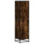 Aparador alto madera de ingeniería y metal 35,5x35x139 cm by , Sideboards - Ref: Foro24-849056, Price: 91,42 €, Discount: %