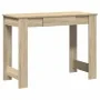 Escritorio madera contrachapada color roble sonoma 100x45x75 cm de , Escritorios - Ref: Foro24-860429, Precio: 66,19 €, Descu...