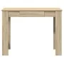 Escritorio madera contrachapada color roble sonoma 100x45x75 cm de , Escritorios - Ref: Foro24-860429, Precio: 66,19 €, Descu...