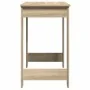 Escritorio madera contrachapada color roble sonoma 100x45x75 cm de , Escritorios - Ref: Foro24-860429, Precio: 66,19 €, Descu...